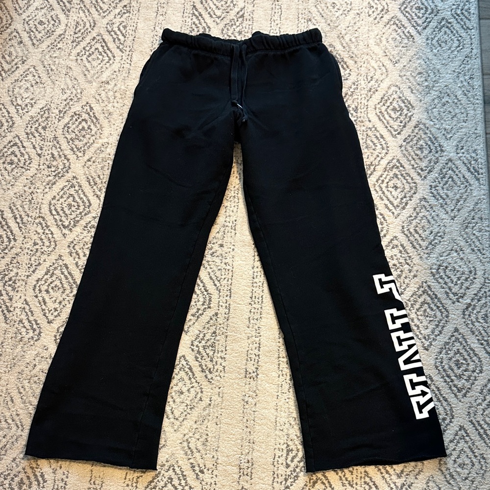 Victoria’s Secret Pink boyfriend pants Black Sweatpants